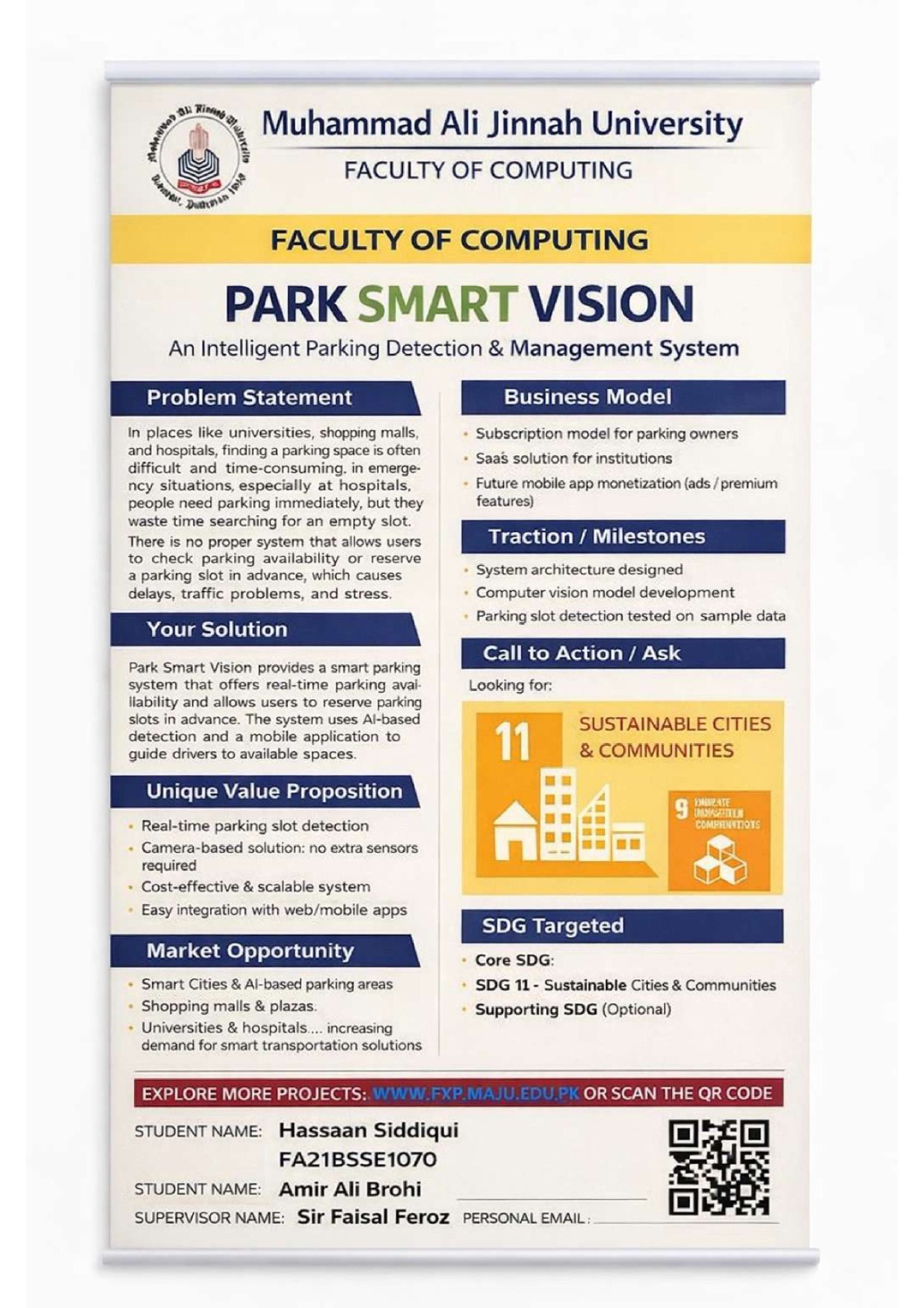 ParkSmart Vision (An Intelligent Parking Detection and Management System)